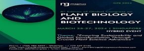 8th Edition of Global Congress on Plant Biology and Biotechnology (GPB 2024)